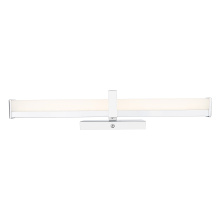 Golden 5623-B19 CH-OP - Golden Lighting Elon Integrated LED 19in Vanity in Chrome
